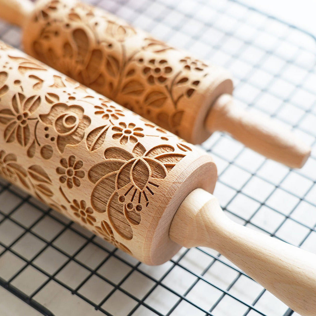 Vintage Pattern - Embossing Rolling Pin – customizedgift