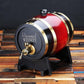 Personalized Barrel with Metal Tap, Groomsmen Gifts, Christmas Gift - Dark Red - Engravedideas