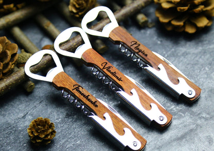 Personalized MultiFunction Bottle Opener, Groomsmen Gifts GiftideaStutio